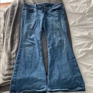 American Eagle kickboot jeans